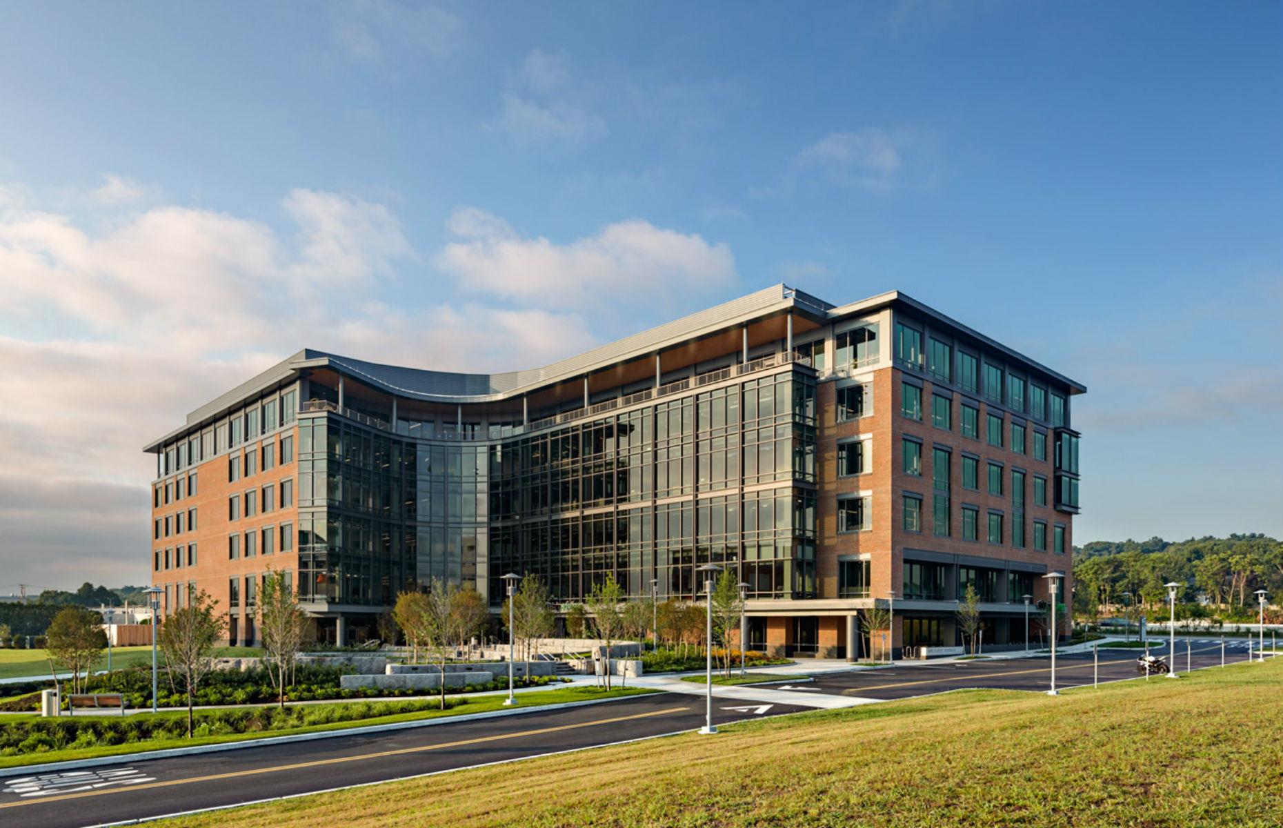 Its new, eco-friendly, office looks like this